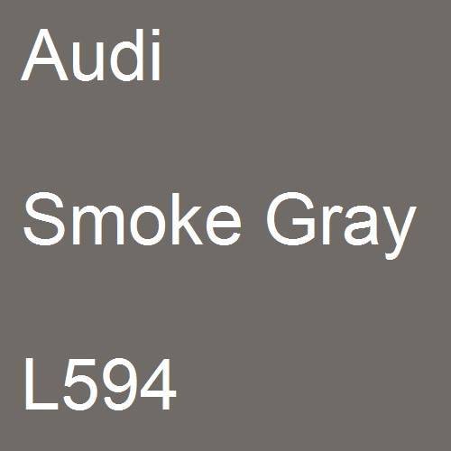 Audi, Smoke Gray, L594.